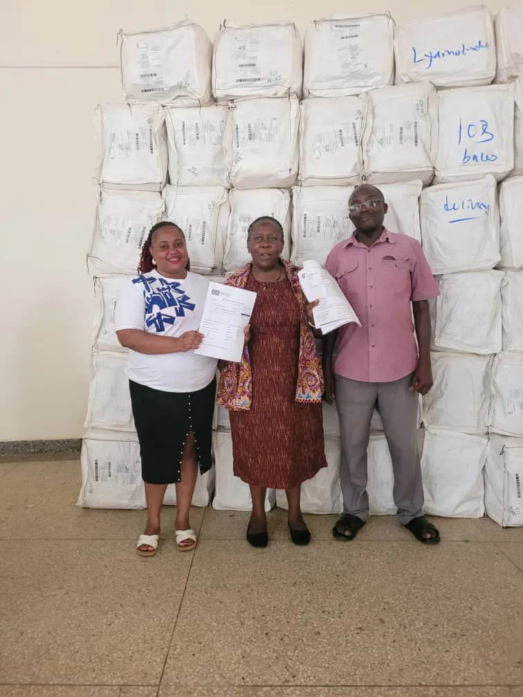 Katabi Town Council Supports Community Mosquito Net Distribution Campaign